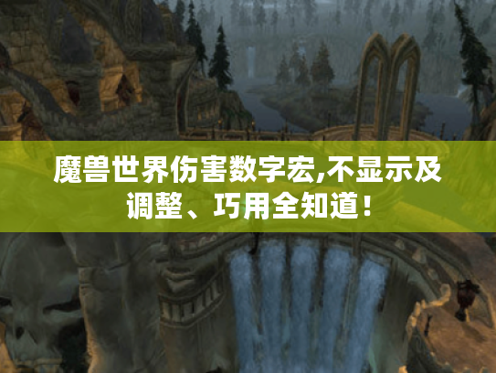 魔兽世界伤害数字宏,不显示及调整、巧用全知道！