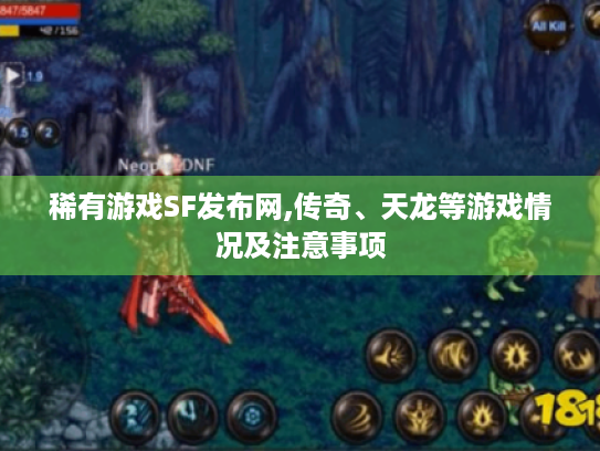 稀有游戏SF发布网,传奇、天龙等游戏情况及注意事项 稀有游戏SF发布网,传奇、天龙等游戏情况及注意事项