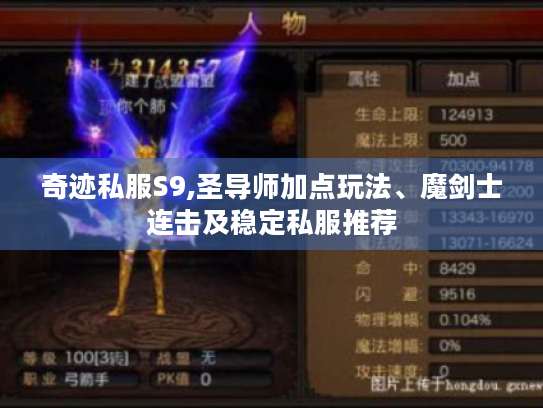 奇迹私服S9,圣导师加点玩法、魔剑士连击及稳定私服推荐 奇迹私服S9,圣导师加点玩法、魔剑士连击及稳定私服推荐