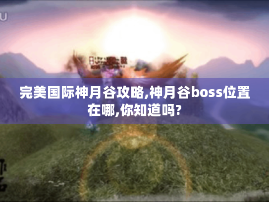 完美国际神月谷攻略,神月谷boss位置在哪,你知道吗? 完美国际神月谷攻略,神月谷boss位置在哪,你知道吗?