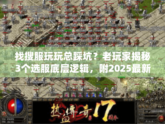 找搜服玩玩总踩坑？老玩家揭秘3个选服底层逻辑，附2025最新避坑清单
