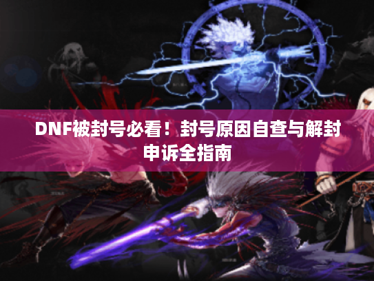 DNF被封号必看!封号原因自查与解封申诉全指南 DNF被封号必看!封号原因自查与解封申诉全指南