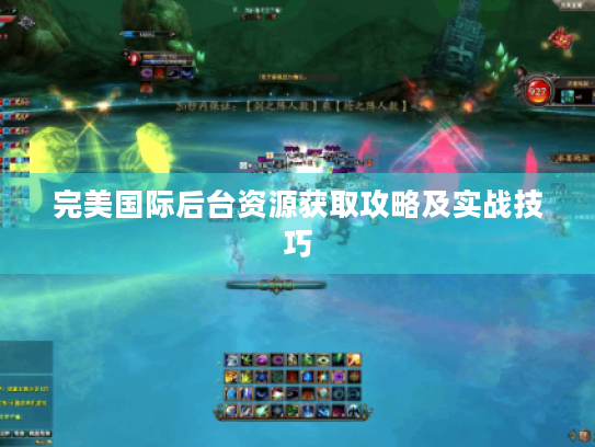 完美国际后台资源获取攻略及实战技巧 完美国际后台资源获取攻略及实战技巧