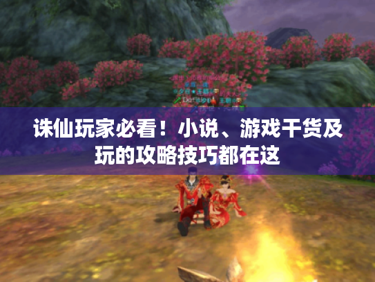 诛仙玩家必看！小说、游戏干货及玩的攻略技巧都在这