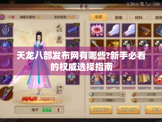 天龙八部发布网有哪些?新手必看的权威选择指南 天龙八部发布网有哪些?新手必看的权威选择指南