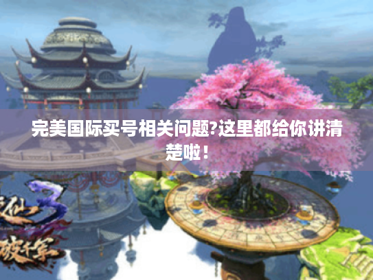 完美国际买号相关问题?这里都给你讲清楚啦! 完美国际买号相关问题?这里都给你讲清楚啦!