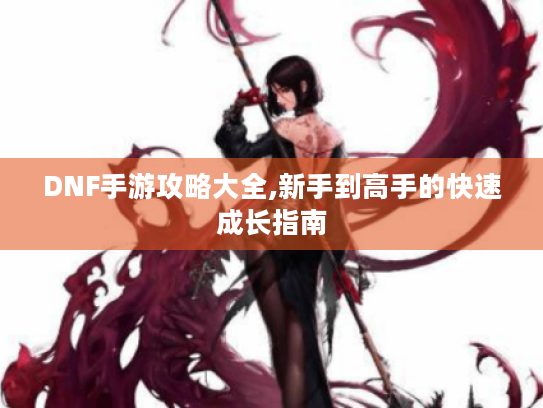 DNF手游攻略大全,新手到高手的快速成长指南 DNF手游攻略大全,新手到高手的快速成长指南