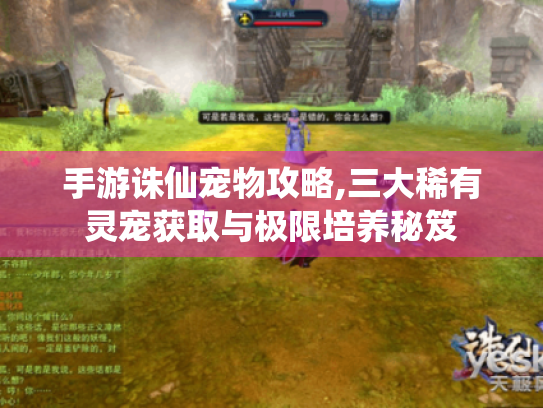 手游诛仙宠物攻略,三大稀有灵宠获取与极限培养秘笈