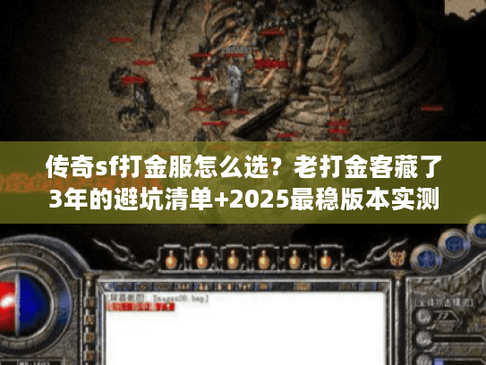 传奇sf打金服怎么选？老打金客藏了3年的避坑清单+2025最稳版本实测