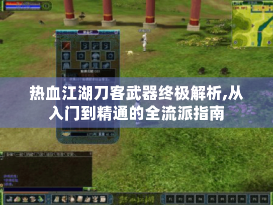 热血江湖刀客武器终极解析,从入门到精通的全流派指南 热血江湖刀客武器终极解析,从入门到精通的全流派指南
