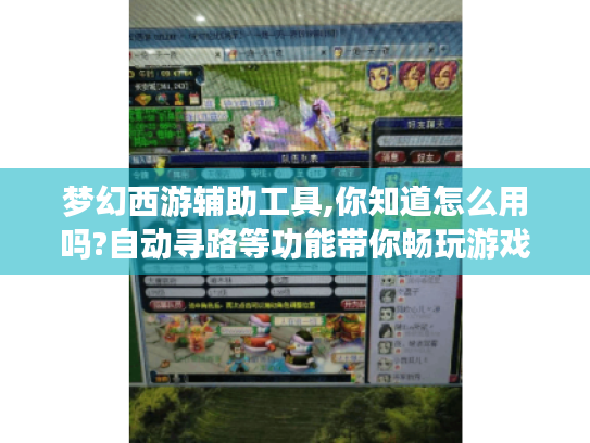 梦幻西游辅助工具,你知道怎么用吗?自动寻路等功能带你畅玩游戏 梦幻西游辅助工具,你知道怎么用吗?自动寻路等功能带你畅玩游戏