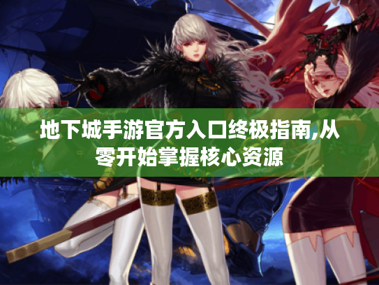 地下城手游官方入口终极指南,从零开始掌握核心资源