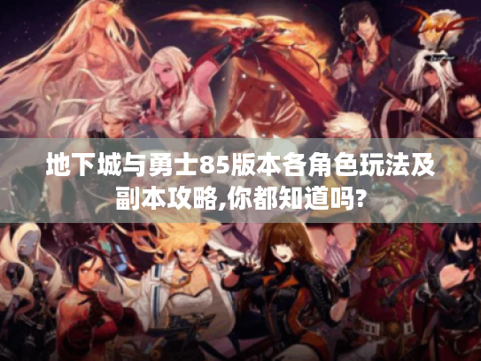 地下城与勇士85版本各角色玩法及副本攻略,你都知道吗? 地下城与勇士85版本各角色玩法及副本攻略,你都知道吗?