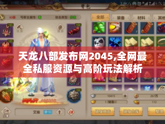 天龙八部发布网2045,全网最全私服资源与高阶玩法解析 天龙八部发布网2045,全网最全私服资源与高阶玩法解析
