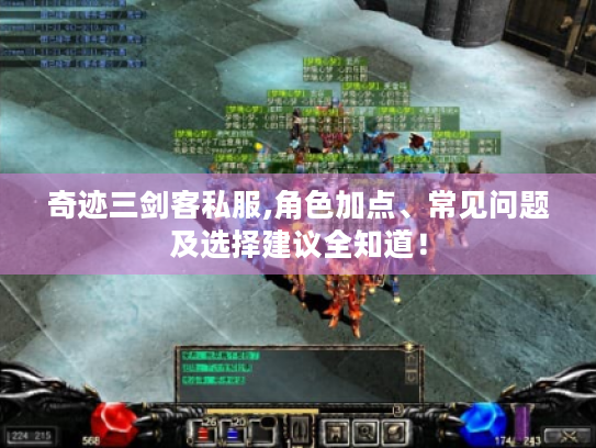 奇迹三剑客私服,角色加点、常见问题及选择建议全知道! 奇迹三剑客私服,角色加点、常见问题及选择建议全知道!
