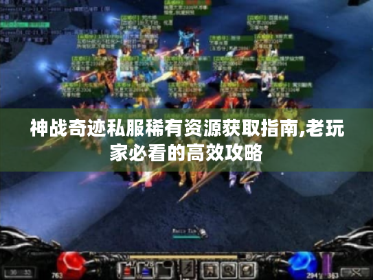神战奇迹私服稀有资源获取指南,老玩家必看的高效攻略 神战奇迹私服稀有资源获取指南,老玩家必看的高效攻略