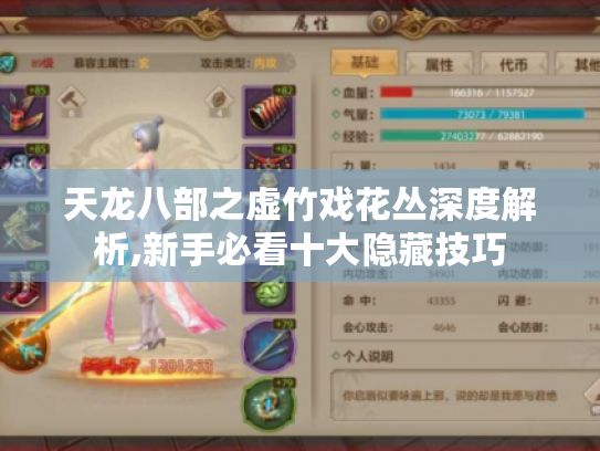 天龙八部之虚竹戏花丛深度解析,新手必看十大隐藏技巧 天龙八部之虚竹戏花丛深度解析,新手必看十大隐藏技巧