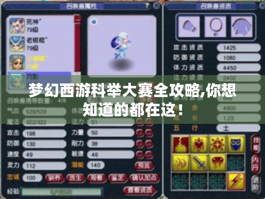 梦幻西游科举大赛全攻略,你想知道的都在这! 梦幻西游科举大赛全攻略,你想知道的都在这!
