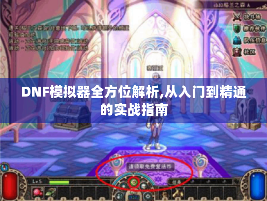 DNF模拟器全方位解析,从入门到精通的实战指南 DNF模拟器全方位解析,从入门到精通的实战指南