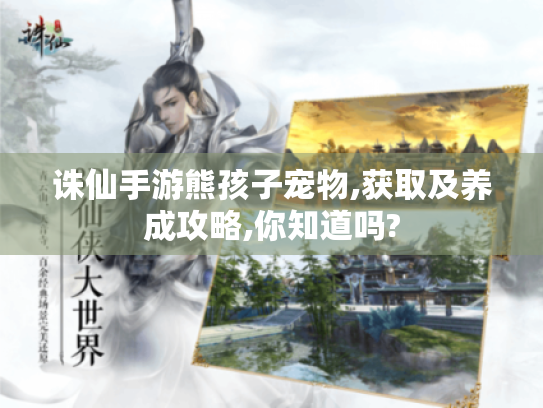 诛仙手游熊孩子宠物,获取及养成攻略,你知道吗? 诛仙手游熊孩子宠物,获取及养成攻略,你知道吗?