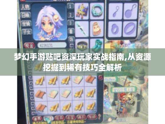 梦幻手游贴吧资深玩家实战指南,从资源挖掘到稀有技巧全解析