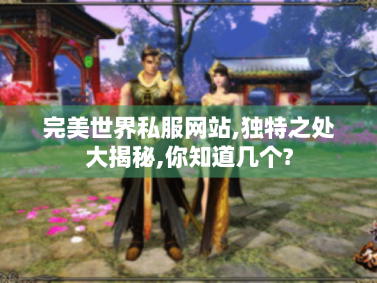 完美世界私服网站,独特之处大揭秘,你知道几个?