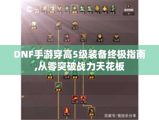DNF手游穿高5级装备终极指南,从零突破战力天花板 DNF手游穿高5级装备终极指南,从零突破战力天花板