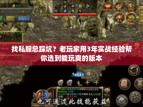 找私服总踩坑?老玩家用3年实战经验帮你选到能玩爽的版本 找私服总踩坑?老玩家用3年实战经验帮你选到能玩爽的版本