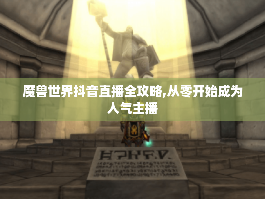 魔兽世界抖音直播全攻略,从零开始成为人气主播