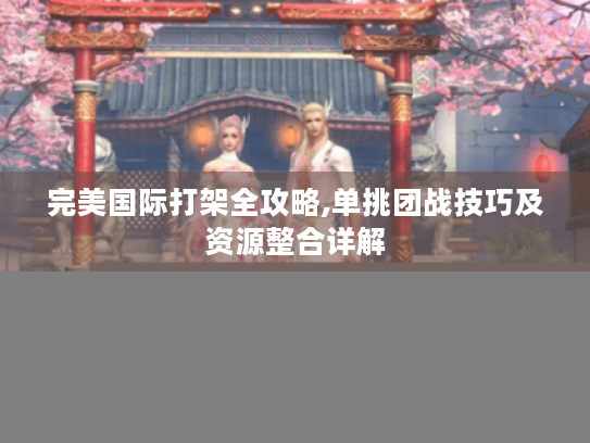 完美国际打架全攻略,单挑团战技巧及资源整合详解