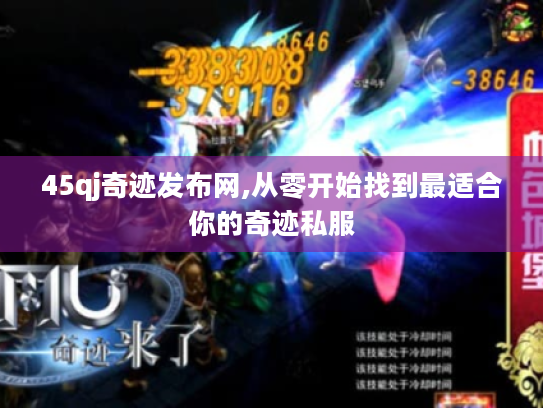 45qj奇迹发布网,从零开始找到最适合你的奇迹私服