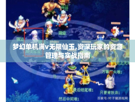 梦幻单机满v无限仙玉,资深玩家的资源管理与实战指南 梦幻单机满v无限仙玉,资深玩家的资源管理与实战指南