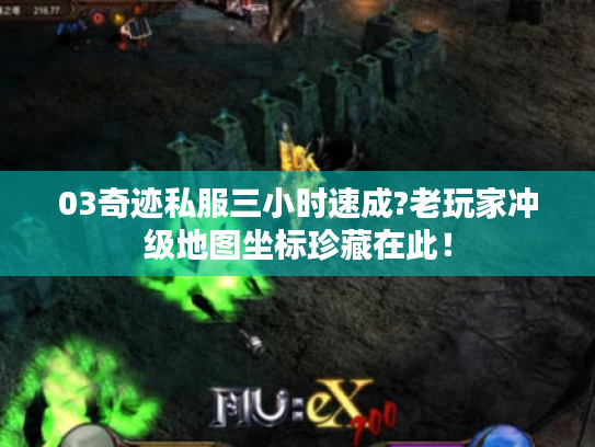 03奇迹私服三小时速成?老玩家冲级地图坐标珍藏在此！