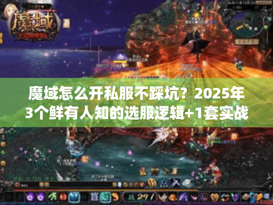 魔域怎么开私服不踩坑？2025年3个鲜有人知的选服逻辑+1套实战检测法