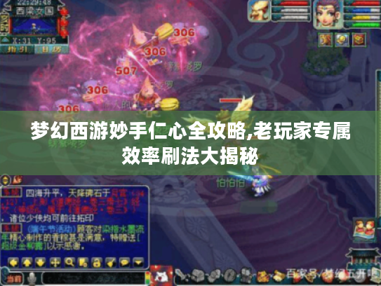 梦幻西游妙手仁心全攻略,老玩家专属效率刷法大揭秘 梦幻西游妙手仁心全攻略,老玩家专属效率刷法大揭秘