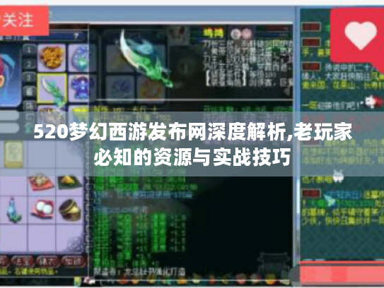 520梦幻西游发布网深度解析,老玩家必知的资源与实战技巧 520梦幻西游发布网深度解析,老玩家必知的资源与实战技巧