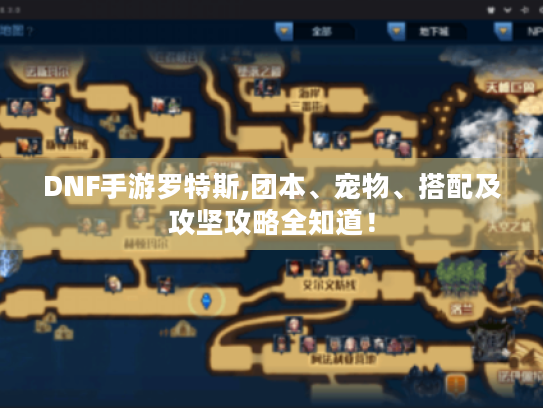 DNF手游罗特斯,团本、宠物、搭配及攻坚攻略全知道! DNF手游罗特斯,团本、宠物、搭配及攻坚攻略全知道!