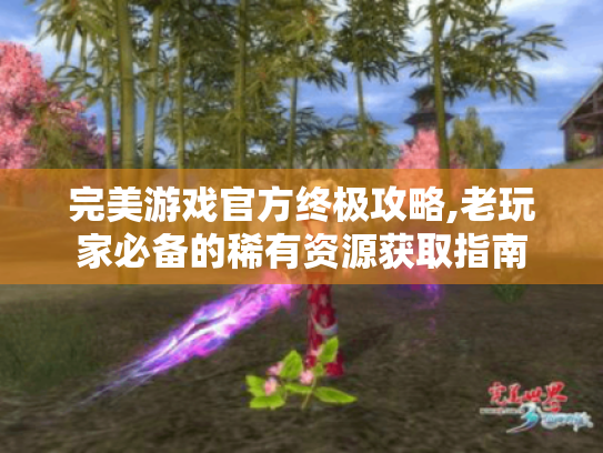 完美游戏官方终极攻略,老玩家必备的稀有资源获取指南 完美游戏官方终极攻略,老玩家必备的稀有资源获取指南