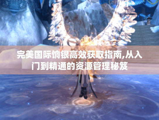 完美国际饷银高效获取指南,从入门到精通的资源管理秘笈