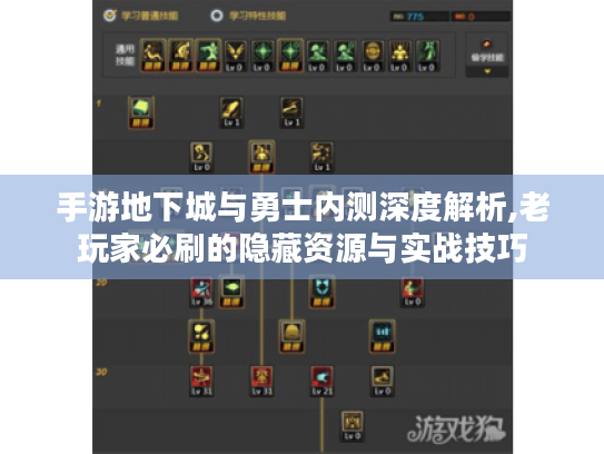 手游地下城与勇士内测深度解析,老玩家必刷的隐藏资源与实战技巧 手游地下城与勇士内测深度解析,老玩家必刷的隐藏资源与实战技巧