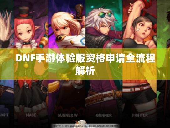 DNF手游体验服资格申请全流程解析 DNF手游体验服资格申请全流程解析