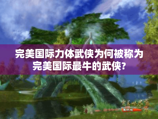 完美国际力体武侠为何被称为完美国际最牛的武侠?
