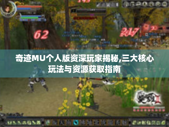 奇迹MU个人版资深玩家揭秘,三大核心玩法与资源获取指南 奇迹MU个人版资深玩家揭秘,三大核心玩法与资源获取指南