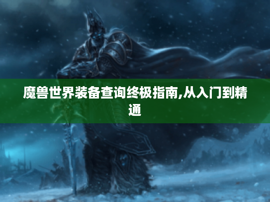 魔兽世界装备查询终极指南,从入门到精通