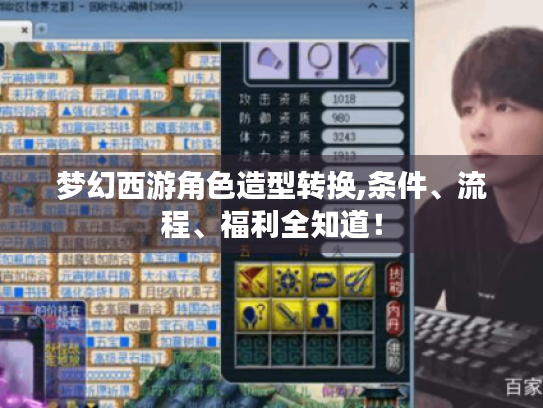 梦幻西游角色造型转换,条件、流程、福利全知道! 梦幻西游角色造型转换,条件、流程、福利全知道!