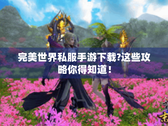 完美世界私服手游下载?这些攻略你得知道! 完美世界私服手游下载?这些攻略你得知道!