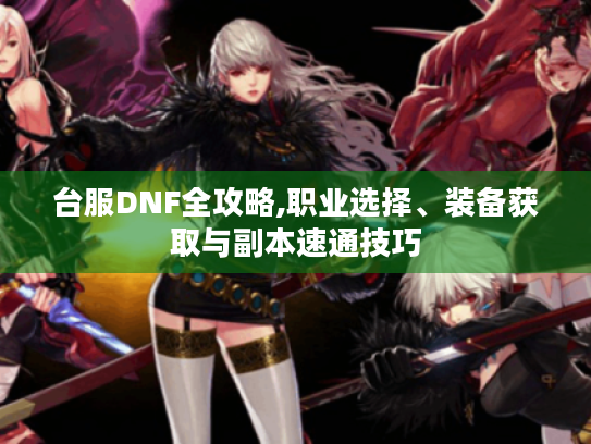 台服DNF全攻略,职业选择、装备获取与副本速通技巧 台服DNF全攻略,职业选择、装备获取与副本速通技巧