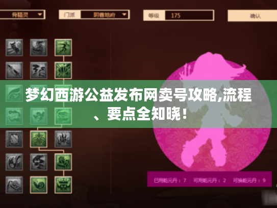 梦幻西游公益发布网卖号攻略,流程、要点全知晓! 梦幻西游公益发布网卖号攻略,流程、要点全知晓!