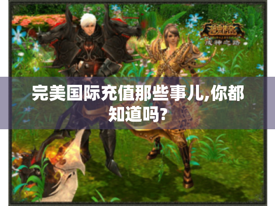 完美国际充值那些事儿,你都知道吗? 完美国际充值那些事儿,你都知道吗?