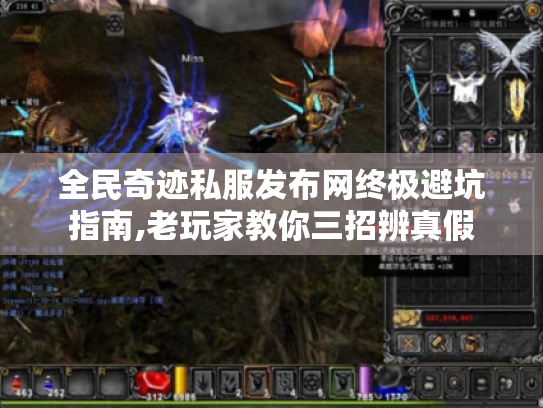 全民奇迹私服发布网终极避坑指南,老玩家教你三招辨真假 全民奇迹私服发布网终极避坑指南,老玩家教你三招辨真假